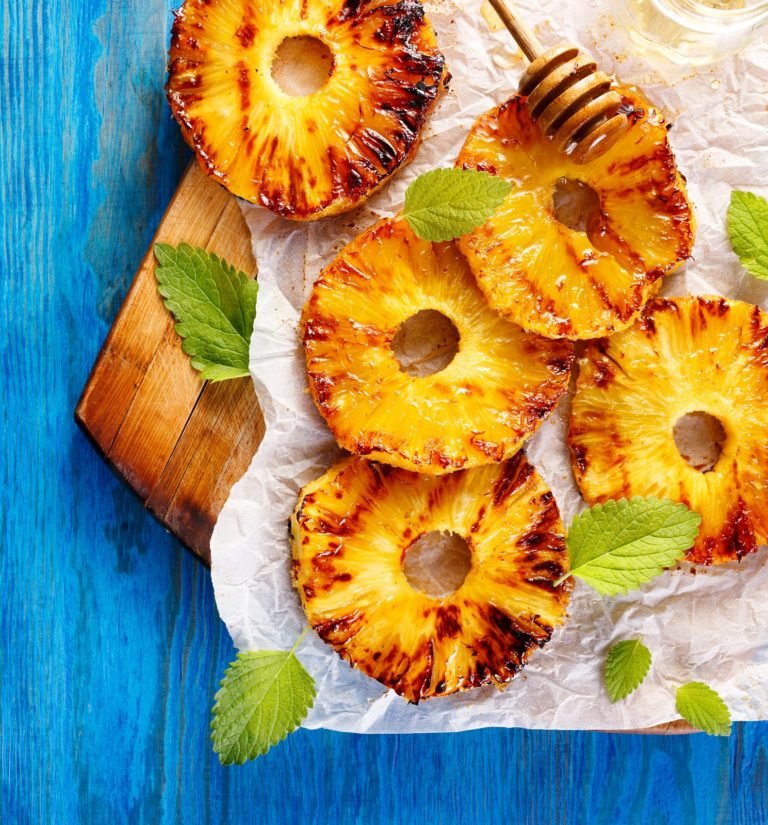 Thai Grilled Pineapple Recipe by Archana’s Kitchen